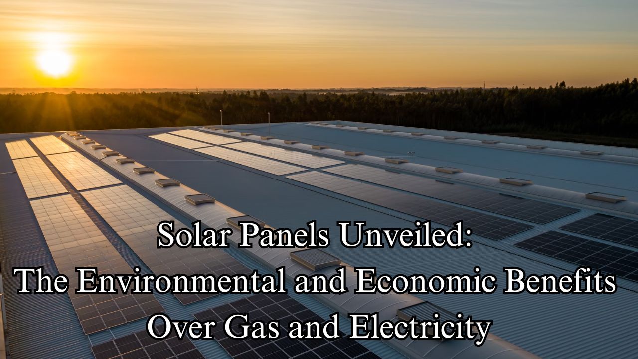 Solar Panels Unveiled: The Environmental and Economic Benefits Over Gas and Electricity